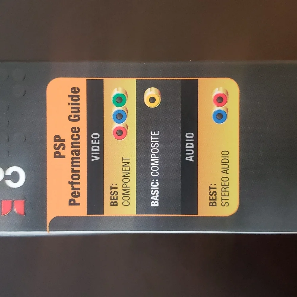 Monster Game Component Video Stereo Audio for PSP